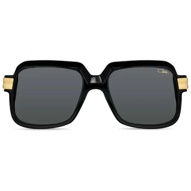 Cazal MOD 607/3 Deluxe Gold Plated 24K — 001 noir