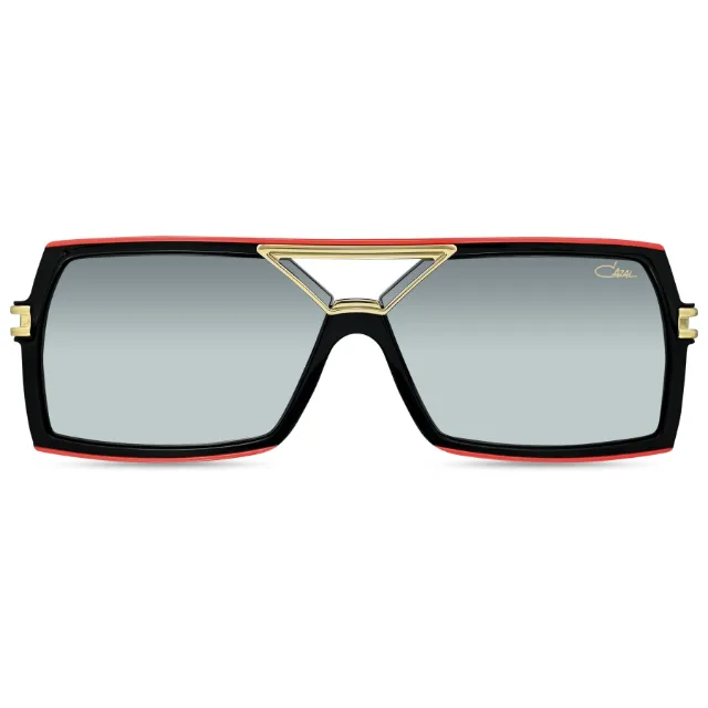 Cazal 8509 — 001 noir-rouge coquelicot