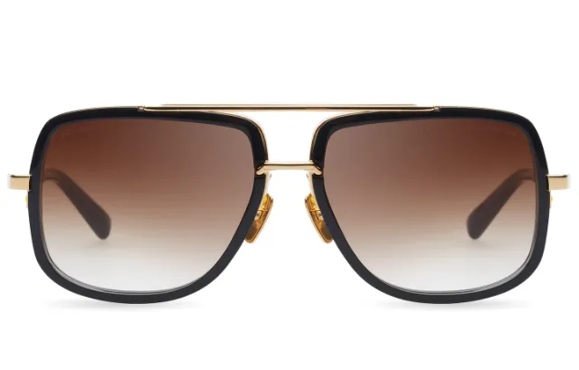 Dita Mach One — Shiny 18K Gold Black