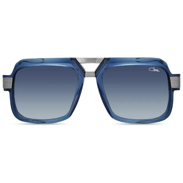 Cazal 669 — 002 bleu nuit-gun métal