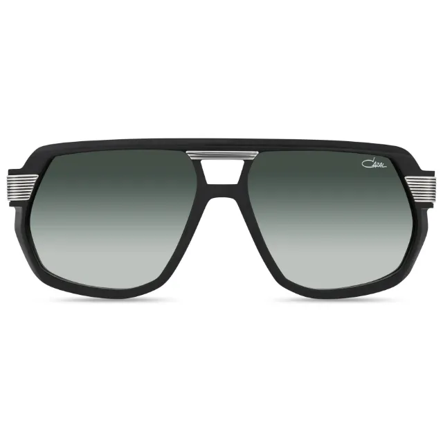 Cazal 686 — 002 noir-argent mat
