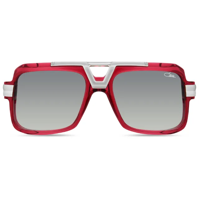 Cazal 664 — 004 rouge-argent