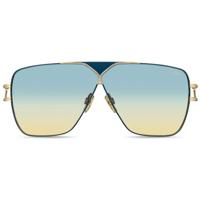 Cazal 9504 — 004 bleu pétrole-or